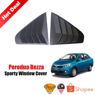 Perodua Bezza Mustang ฝาครอบกระจกมองหลัง ทรงสามเหลี่ยม อุปกรณ์เสริม สําหรับรถยนต์