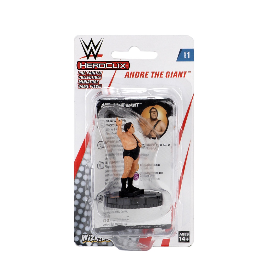 🔥มีของพร้อมส่ง🔥Heroclix Wonder WWE Andre The Giant Expansion Pack