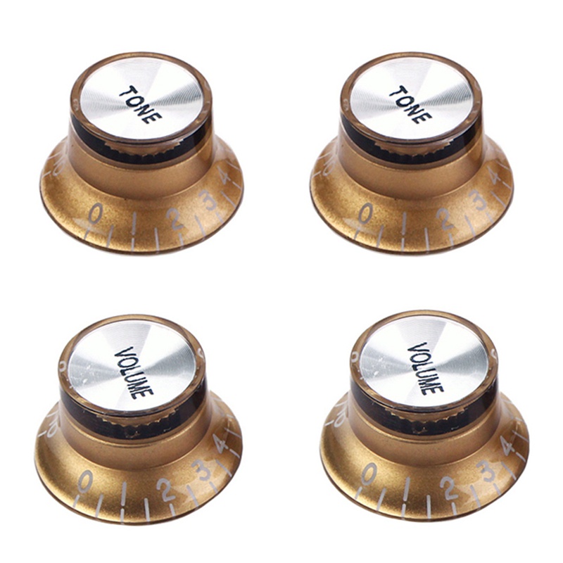 อุปกรณ์เสริมลูกบิดสีทอง 2 Volume สําหรับกีต้าร์ Gibson Lp Sg - รูปที่ 2