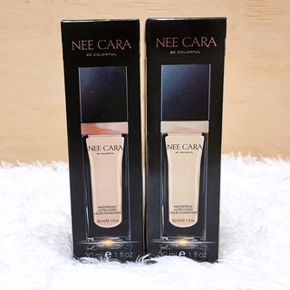 NEE CARA Be Colorful Waterproof Ultra Cover Liquid Foundation (N589) - 30ml. รองพื้นเนื้อเนียน ปกปิดดี กันน้ำ กันเหงื่อ