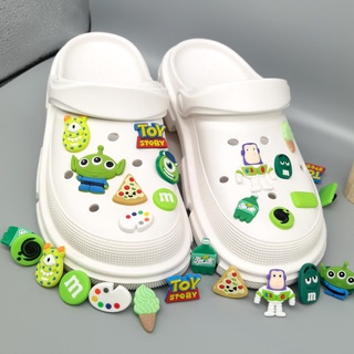 อุปกรณ์เสริมแตะ Crocs Toy Story Bass Light Year DIY 12 ชิ้น