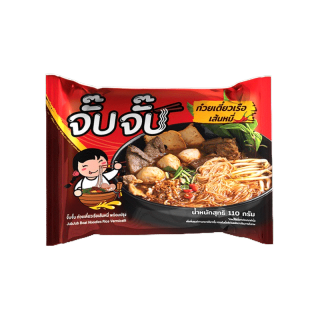 JubJub จั๊บจั๊บ ก๋วยเตี๋ยวเรือ เส้นหมี่ รสดั้งเดิม 110 กรัม