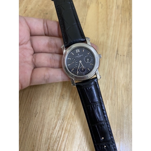นาฬิกามือสอง Louis Moraisของแท้100%สายหนังใหม่