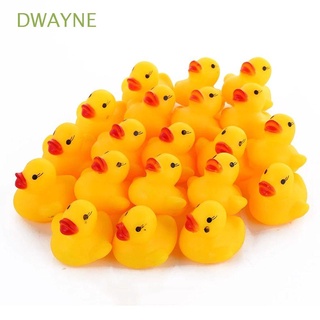 Dwayne ตุ๊กตาเป็ดยางของเล่นอาบน้ําสําหรับเด็ก 10 ชิ้น / ล็อต