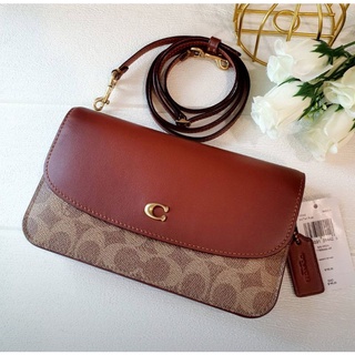 🎀 (สด-ผ่อน) กระเป๋าสะพาย งาน shop COACH C5362 Hayden Crossbody In Signature Csnvas