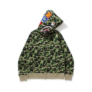 PROSPER - BAPE ABC Shark Full Zip Hoodie Green