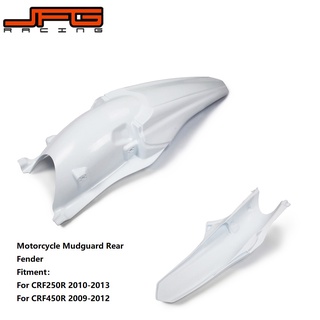 JFG Racing For CRF250R 2010-2013 CRF450R 2009-2012 Motorcycle Mudguard Rear Fender Cover