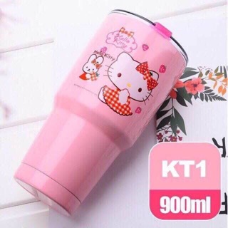 แก้วนำ้ Hollow Kitty 900mll