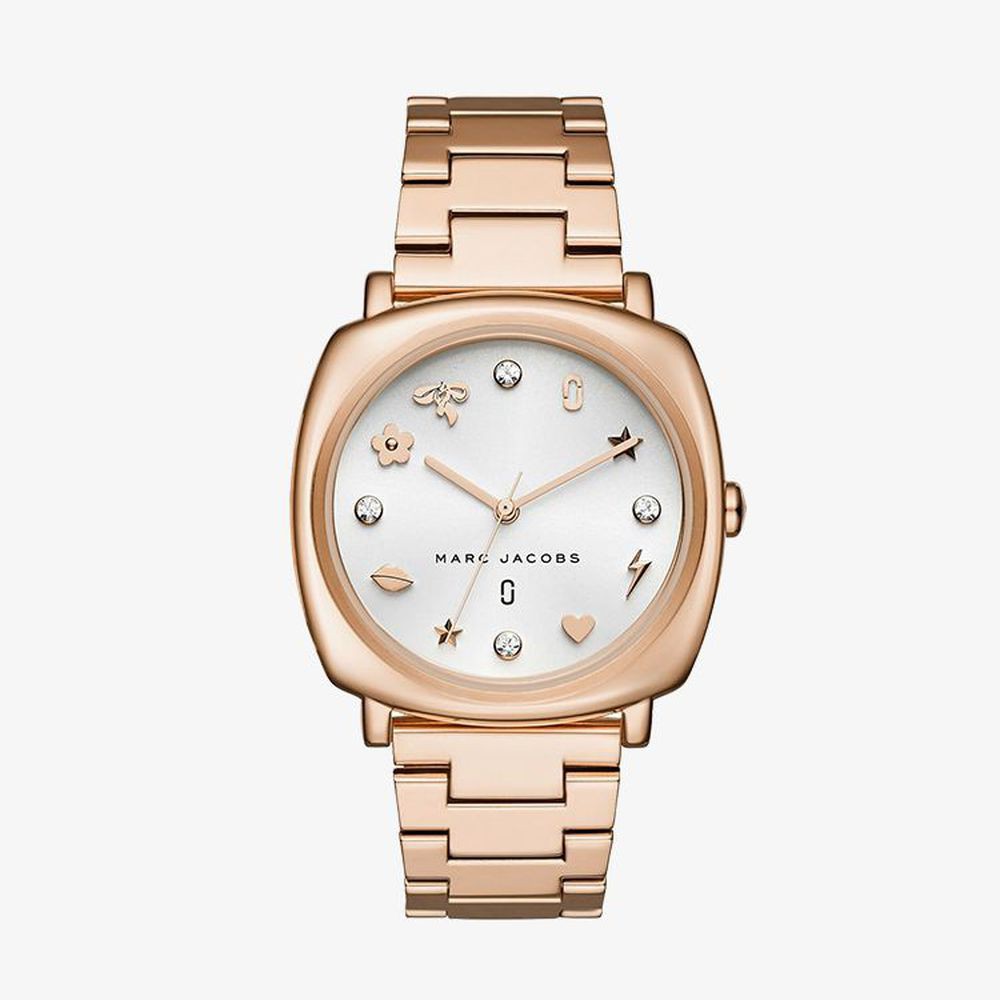 Marc Jacobs นาฬิกาข้อมือผู้หญิง Mandy White Dial Rose Gold รุ่น MJ3574