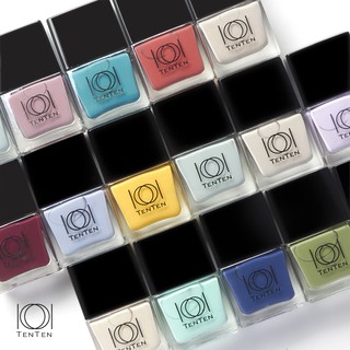 Ten Ten Nail Color 12ml.  เท็นเท็น เนลคัลเลอร์ 12 มล. หลากสี