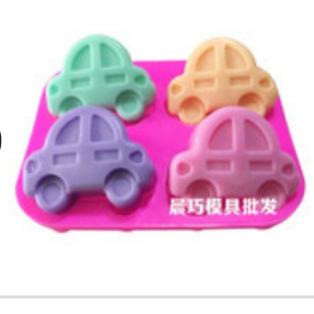 B87 แม่พิมพ์ซิลิโคน รูปรถ