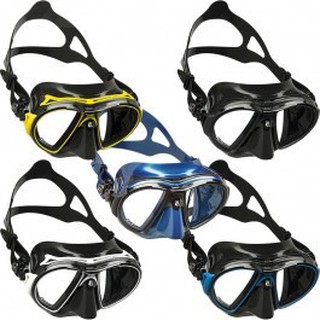 หน้ากากดำน้ำ สำหรับน้ำตื้น/น้ำลึก อุปกรณ์ดำน้ำ CRESSI AIR DIVING MASK