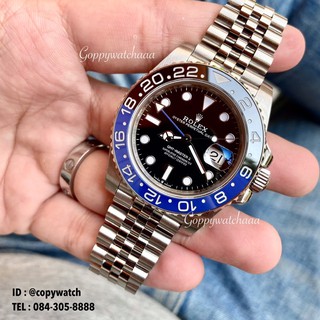 Rolex GMT BATMAN 40 mm. Ceramic Bezel Automatic swiss movement