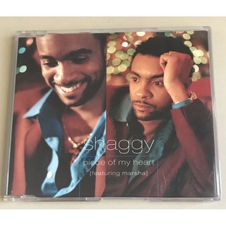 ซีดีซิงเกิ้ล ลิขสิทธิ์ มือ 2 สภาพดี...199 บาท “Shaggy” ซิงเกิ้ล "Piece of My Heart” *แผ่นหายาก Made in UK*