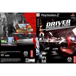 แผ่นเกมส์ PS2 Driver Parallel Lines   คุณภาพ ส่งไว (DVD)