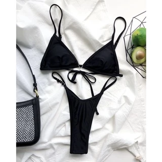 (พร้อมส่งที่ไทย) Mini Black heart บิกินี่จิ๋วสำหรับสาวแซ่บ