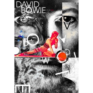 โปสเตอร์ David Bowie เดวิด โบวี่ Poster แต่งคอนโด ตกแต่งห้อง รูปภาพติดห้อง ตกแต่งผนัง ภาพภ่าย ของขวัญ โปสเตอร์ติดผนัง