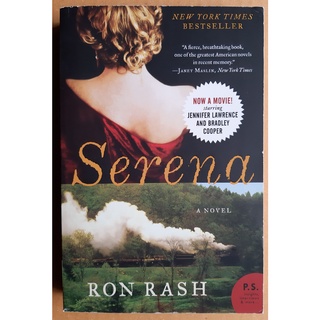 หนังสือภาษาอังกฤษ Serena โดย Ron Rash / มือหนึ่ง ลดราคาเนื่องจากขอบปกไม่กริบค่ะ