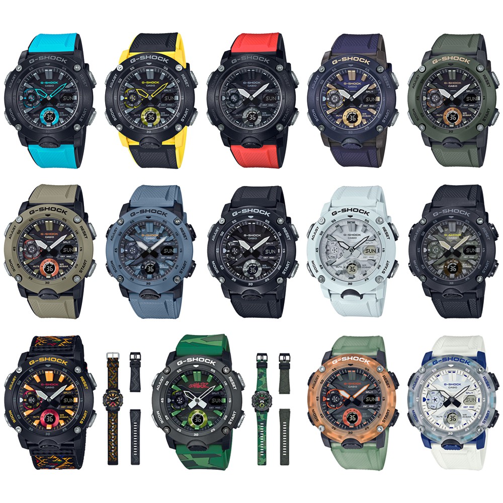 G-SHOCK GA-2000,GA-2000S,GA-2000SU CARBON CORE GUARD (GA-2000-1A9,GA-2000S-1A,GA-2000GZ-3A,GA-2000SU