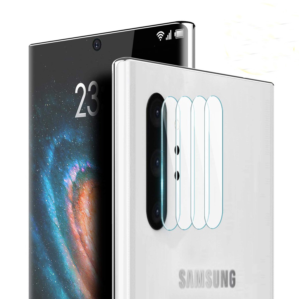Samsung Galaxy Note 10 / Note 10 Plus / Note 10 Pro 5G 9HD กล้องเลนส์กระจกนิรภัยป้องกันหน้าจอ