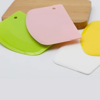 Yu Dough Scraper Bowl Scraper ที่ขูดอเนกประสงค์สําหรับเค้กขนมปัง F Ondant ไอซิ่งทําอาหารทนทาน