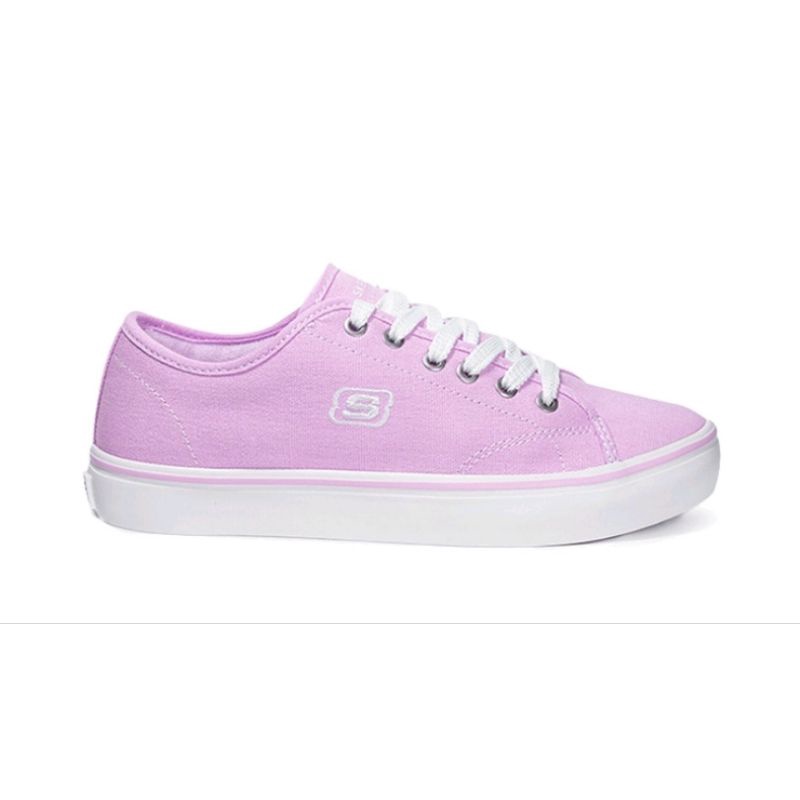 รองเท้าผ้าใบผู้หญิง สี lavender -Skechers แท้ size usa7
