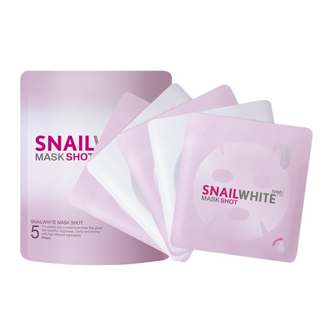 SNAILWHITE MASK SHOT 5 pcs.