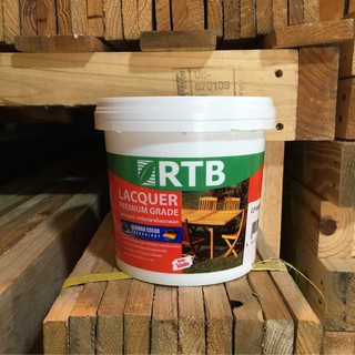 RTB Paint Lacquer แลคเกอร์ สูตรน้ำ 1/4 gal. แบบด้าน