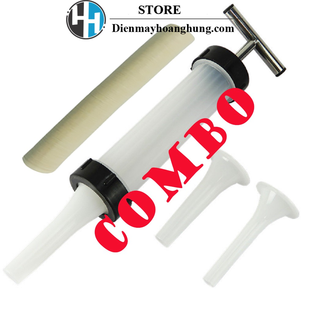 คอมโบ1ชุดพรีเมี่ยมไส้กรอกไส้กรอกและกระดูกอ่อนบรรจุเครื่องมือ+ปลอกที่ไม่ใช่คอลลาเจน1ม้วน23 NDX