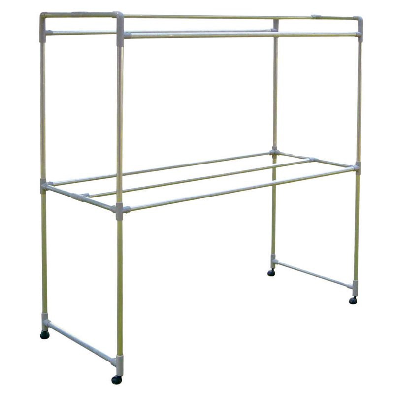 🔥HOT🔥 ราวอลูมีเนียม 6 เส้น กว้าง60 ยาว150 สูง150 ซม. Clothes 6 Lines Aluminum W60 L150 H150 cm