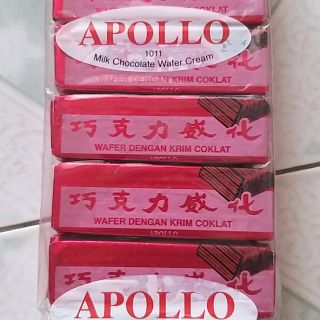 Milk Chocolate Wafer Cream(ขนมเวเฟิลครีมนมช็อคโกแลต) 4แพ็ค100฿