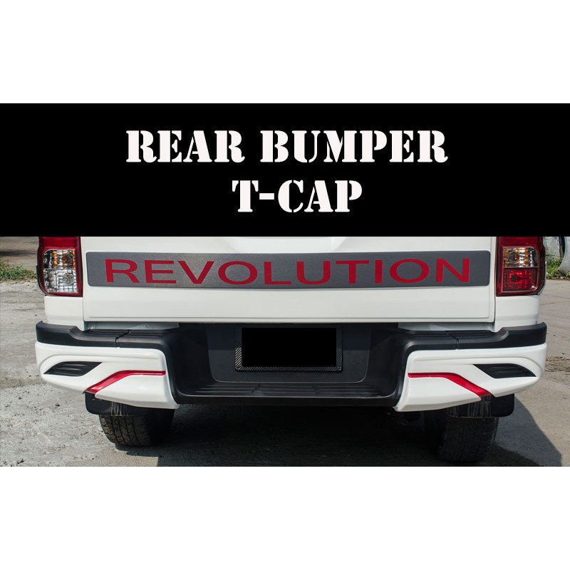 REAR BUMPER ครอบกันชนท้าย REVO 2015-2017 สำหรับ รถสูง (CAB/4 ประตู)
