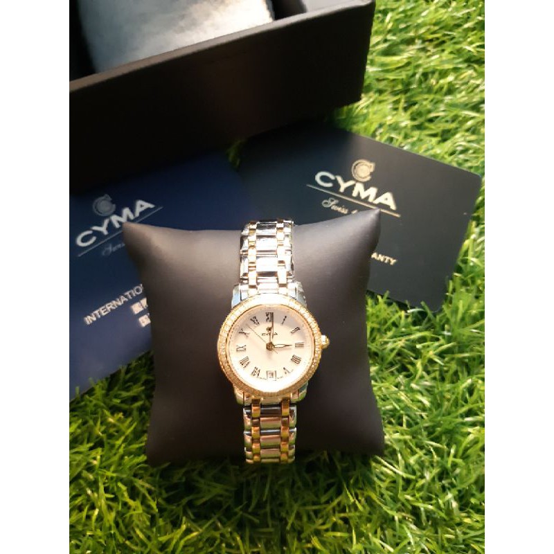 นาฬิกาข้อมือผู้หญิง CYMA SWISS made