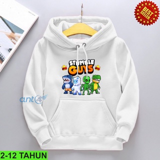 เสื้อกันหนาว มีฮู้ด ลายเกม Stumble Guys สําหรับเด็กผู้ชาย ผู้หญิง อายุ 2 3 4 5 6 7 8 9 10 11 12 ปี