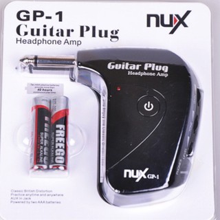 พร้อมส่ง NUX GP-1 (Guitar Plug) Headphone Amp มีถ่านแถมให้ค่ะ ใช้งานง่ายมาก เหมาะสำหรับใช้ซ้อมกีตาร์