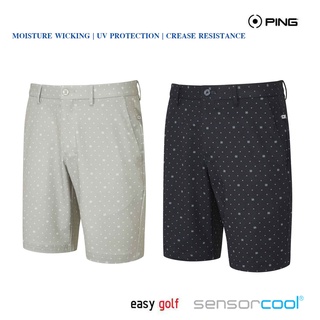 PING EYE MARK SHORT PING MENS SHORTS กางเกงกีฬากอล์ฟ กางเกงกอล์ฟ กางเกงขาสั้นผู้ชาย กางเกงผู้ชาย
