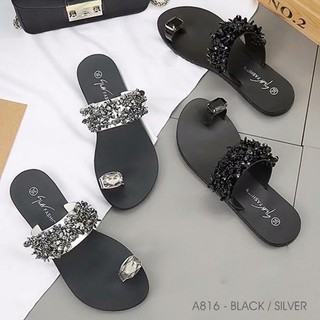 A816 - BLACK / SILVER (GK884)