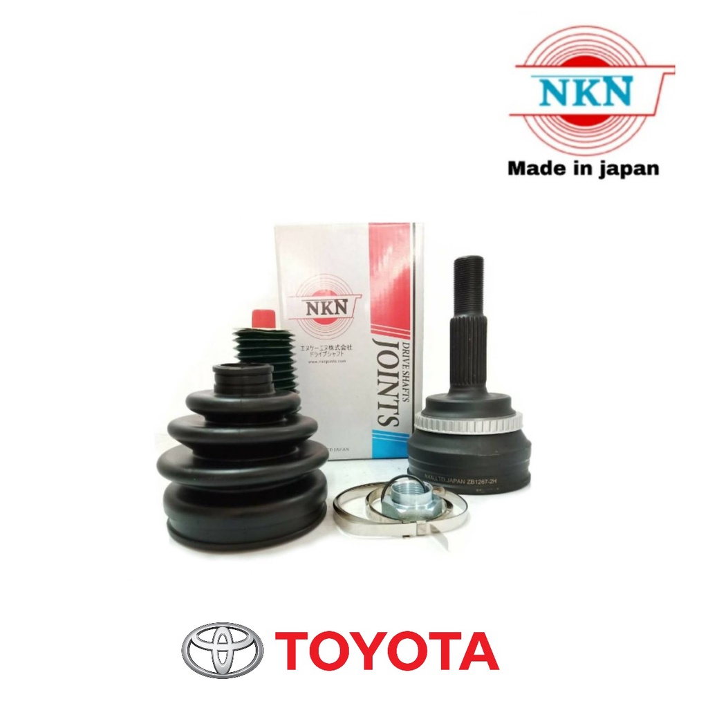 NKN หัวเพลานอก 1 ชุุด TOYOTA ALTIS CAMRY VIOS YARIS COROLLA CORONA SOLUNA WISH เพลาขับรถยนต์ (MADE I