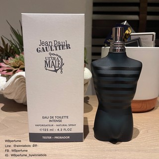 น้ำหอมแท้100% Jean Paul Gaultier Ultra Male EDT Intense 125ml Tester