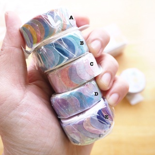 Masking tape วงกลม หัวใจ หลากสี