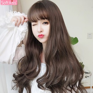 Softkiss วิกผมลอนคลาย วิกผมลอนยาว วิกผมผู้หญิง วิกผมปลอม Long wig วิกผมยาว