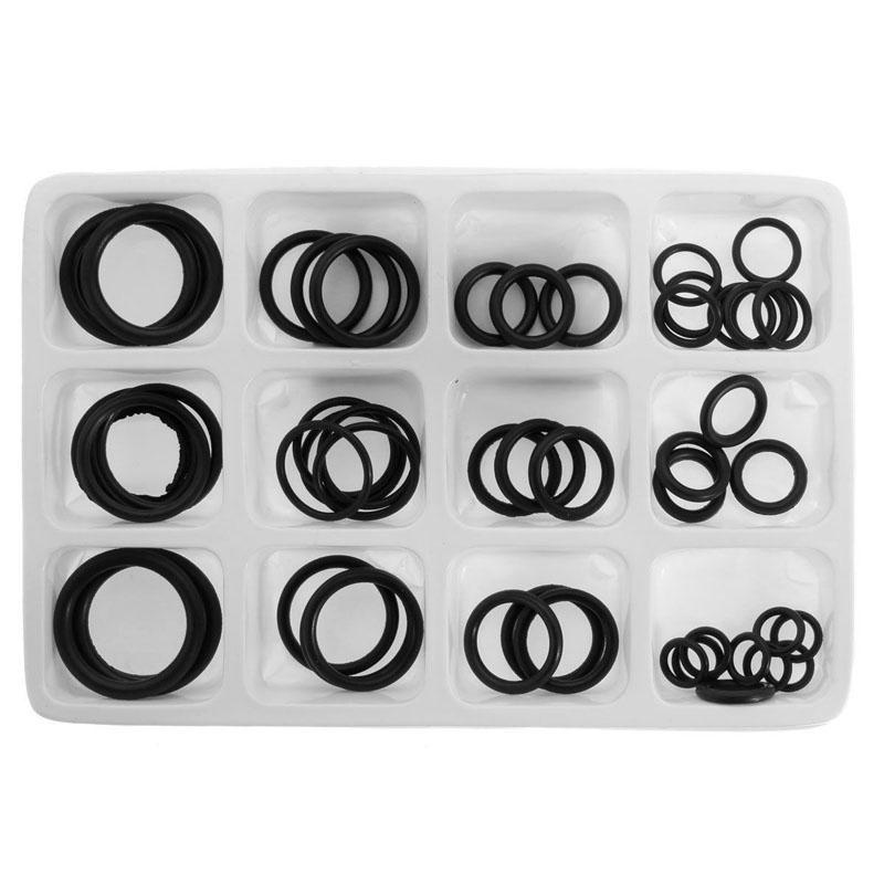 50Pcs Kit caoutchouc O-Ring Tailles pour Discussion Plomberie Tap Seal Sink Seal