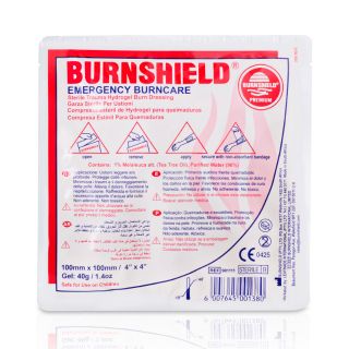 Burnshield แผ่นเจลลดปวดปิดแผลไฟไหม้