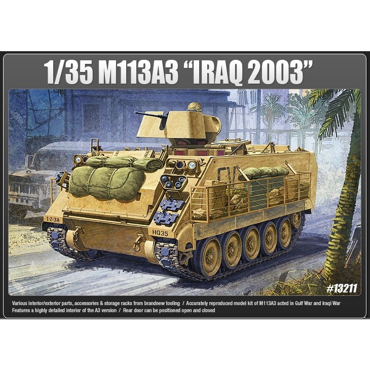 Academy 13211 M113A3 "IRAQ 2003" 1/35