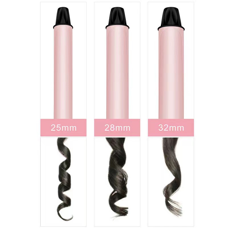 32/28mm เครื่องม้วนผม ที่ม้วนผม ลอนเกาหลีเกาใจ 32mm เครื่องม้วนผมลอน แถมกิ๊บแบ่งผม 2 ชิ้นฟรี 1 หวี เครื่องลอนผม รูปที่ 6