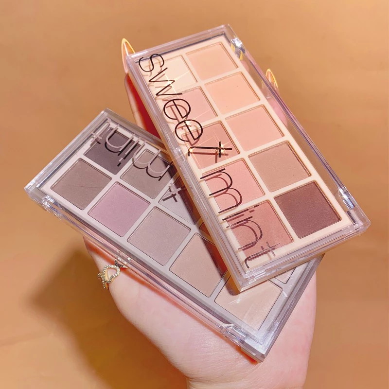 อายแชโดว์พาเลทชิมเมอร์กันน้ํา 10 สี No.Sweetmint 10 สี thumbnail 3