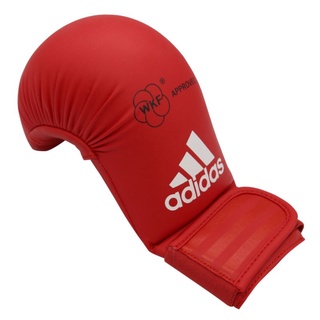 นวมคาราเต้​ อาดิดาส​ สีแดง/น้ำเงิน adidas Karate Mitts - Red/Blue - WKF Approved