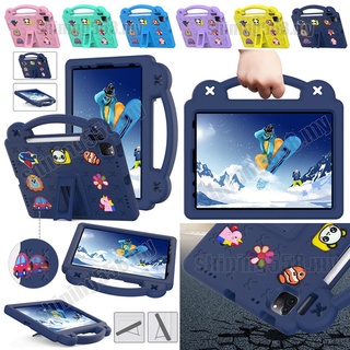 For iPad 10th Generation 10.9 2022 Air 4 5 10.9 Pro 11 2018/2020/2021  Cute Pattern Kids EVA Shockproof Case With Hand Holder Foldable Bracket Tablet Cover