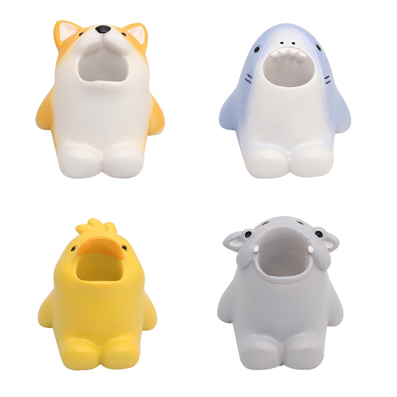 ญี่ปุ่นน่ารักการ์ตูนสัตว์ผู้ถือแปรงสีฟันครัวเรือนสร้างสรรค์ตกแต่งบ้านห้องน้ําห้องน้ําชั้นวางแปรงสีฟันจัดเก็บเครื่องประดับขนาดเล็กหอพักนักเรียน Toothb