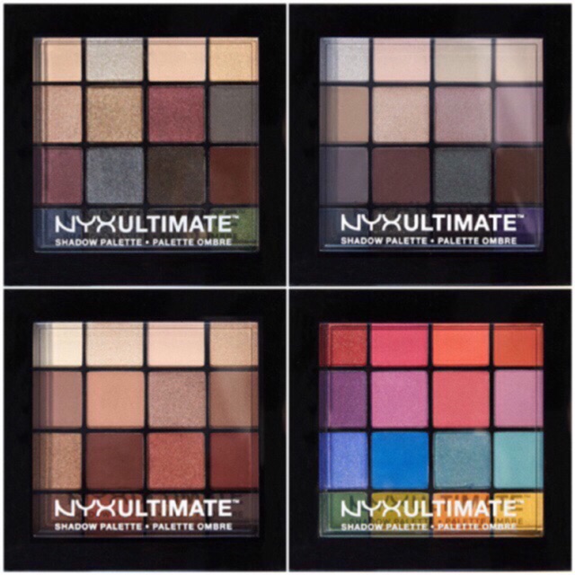 แท้100% ทักแชทก่อนเท่านั้นNYX-Ultimate Shadow-Palette 03-Warm Neutrals คู่แฝด Naked-Heat อายแชโดว์พาเลท